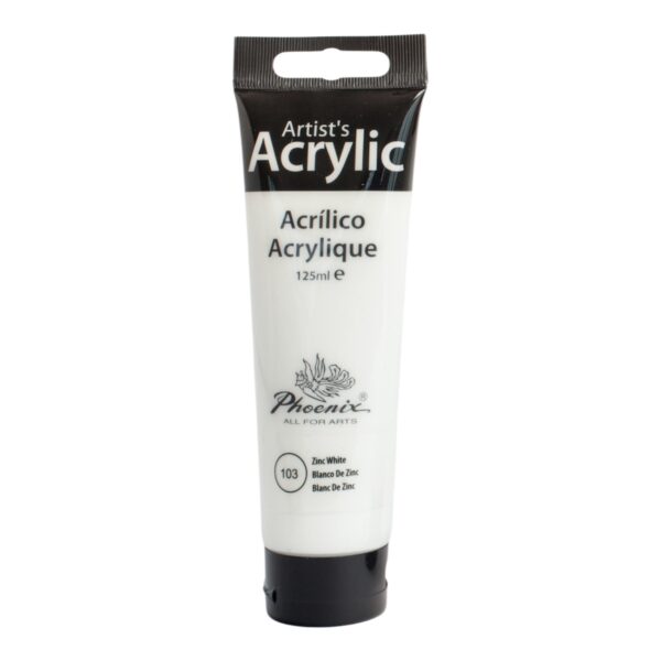 Phoenix Akryl 125ml - 103 Zinc White
