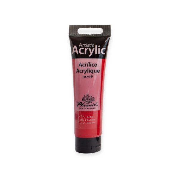 Phoenix Akryl 125ml - 315 Red Deep