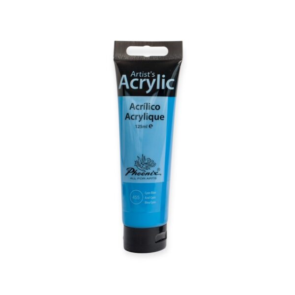 Phoenix Akryl 125ml - 455 Cyan Blue