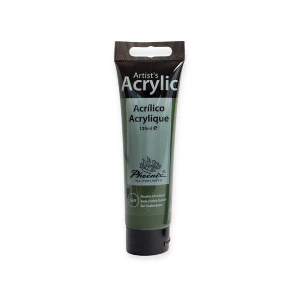 Phoenix Akryl 125ml - 569 Cinnebar Green Burnt