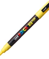 Uni POSCA PC-3M – Fine 0,9-1,3mm – 2 Yellow