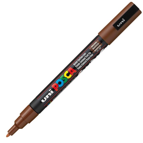 Uni POSCA PC-3M – Fine 0,9-1,3mm – 21 Brown