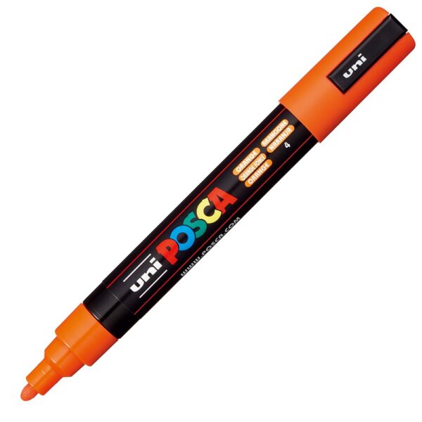 Uni POSCA PC-5M – Medium 1,8-2,5mm – 4 Orange