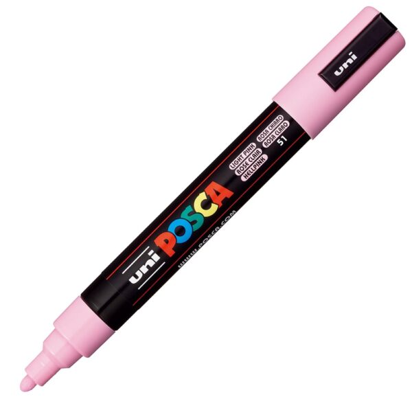 Uni POSCA PC-5M – Medium 1,8-2,5mm – 51 Light Pink