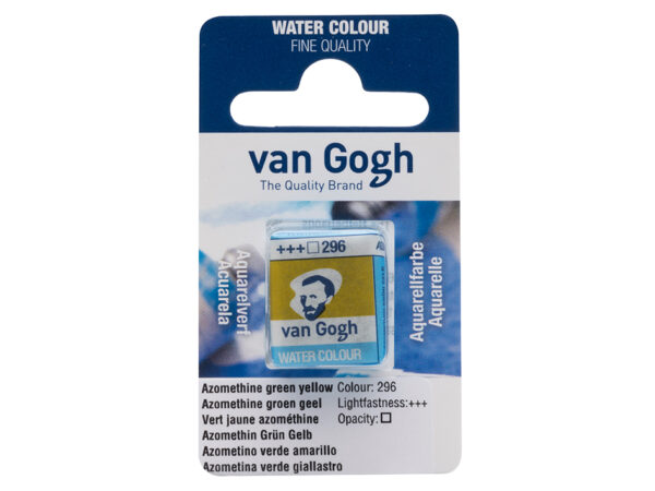 Van Gogh Akvarell – 296 Azomethine green yellow