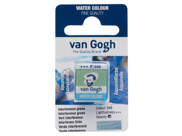 Van Gogh Akvarell – 848 Interference green