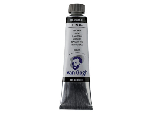 Van Gogh Olje 40ml – 104 Zinc white Oljemaling