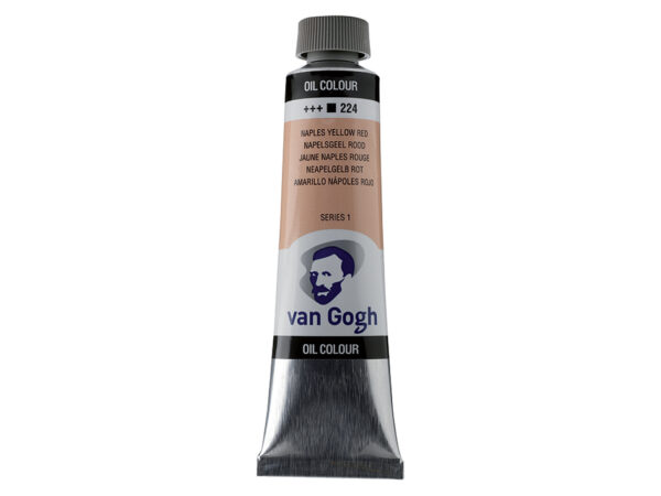 Van Gogh Olje 40ml – 224 Naples yellow red