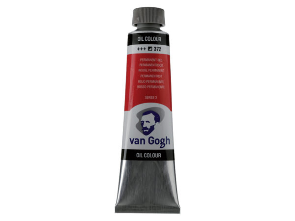 Van Gogh Olje 40ml – 372 Permanent red