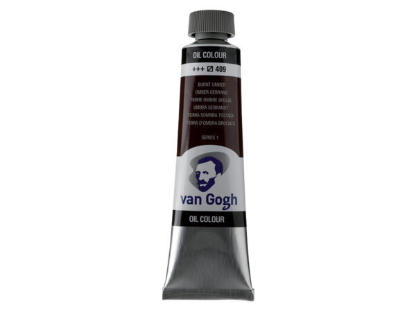 Van Gogh Olje 40ml – 409 Burnt umber
