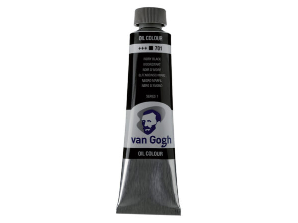 Van Gogh Olje 40ml – 701 Ivory black
