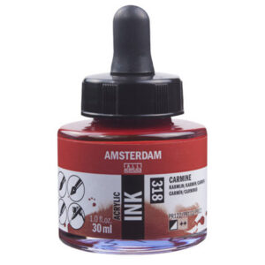 Amsterdam Ink 30ml – 318 Carmine