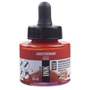 Amsterdam Ink 30ml – 399 Naphthol Red Deep