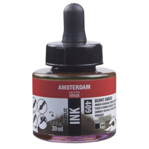 Amsterdam Ink 30ml – 409 Burnt Umber
