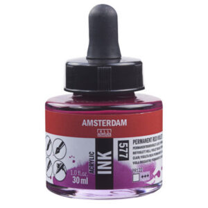 Amsterdam Ink 30ml – 577 Permament Red Violet Light