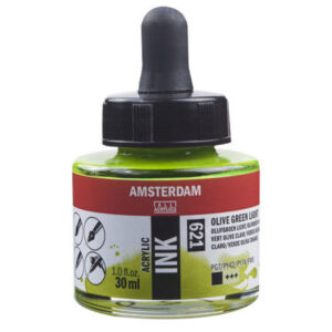 Amsterdam Ink 30ml – 621 Olive Green Light